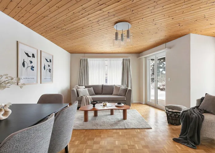 Modern Alpine Terrace Apartament Davos